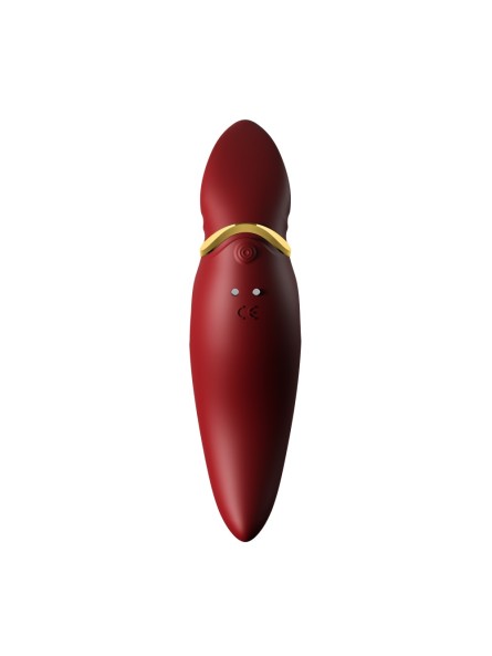 Wielofunkcyjny Wibrator Punktowy Hero Wine Red Zalo
