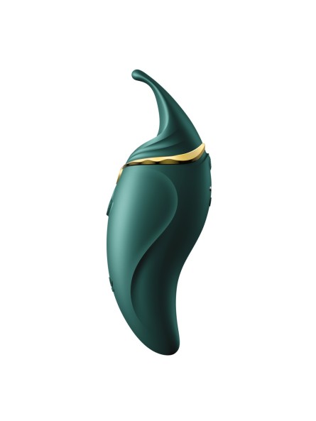 Wielofunkcyjny Wibrator Punktowy Hero Jewel Green Zalo