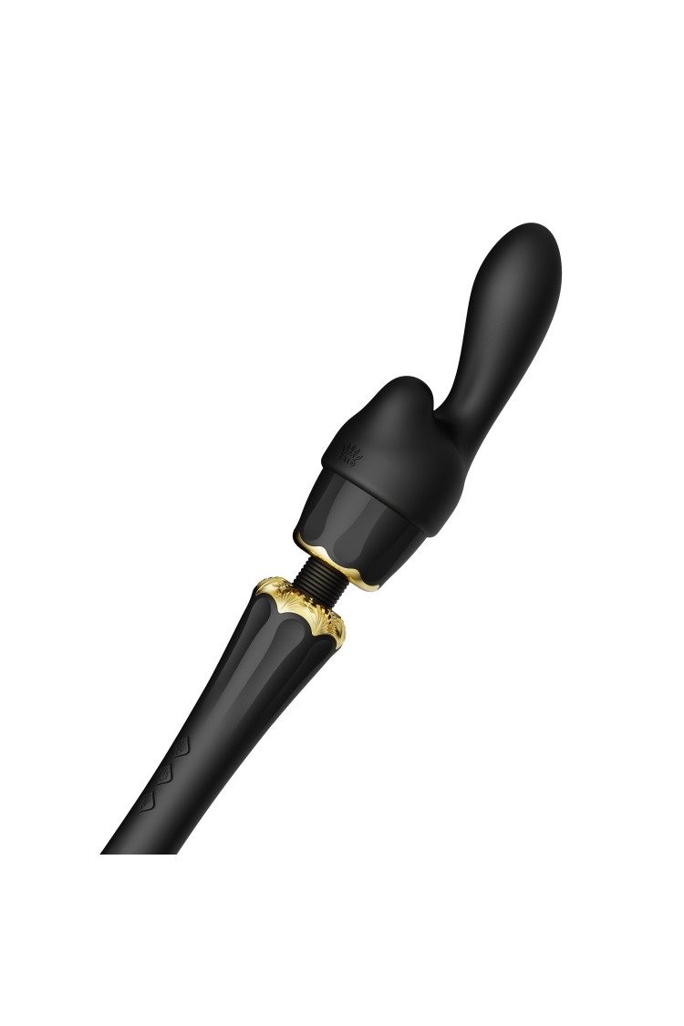 Wibrator Różdżka Kyro Obsidian Black Zalo