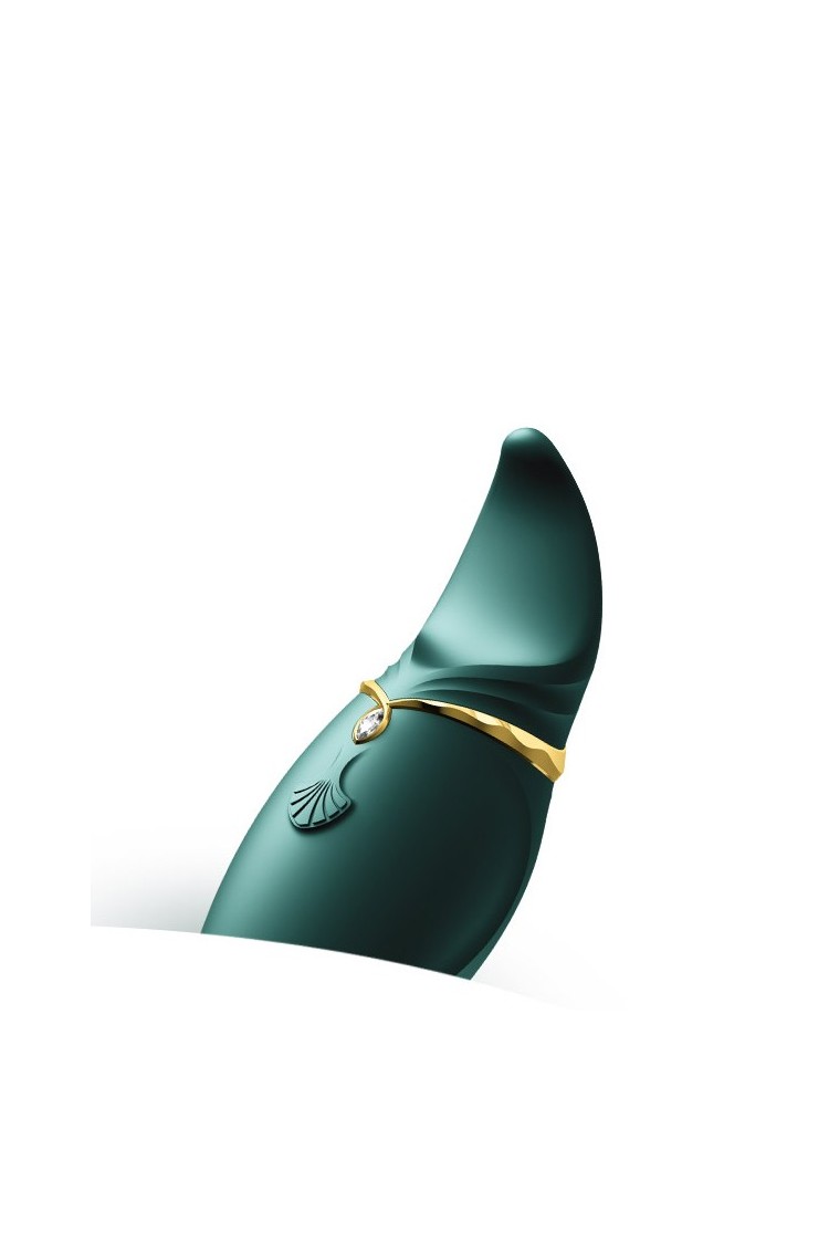 Wielofunkcyjny Wibrator Punktowy Hero Jewel Green Zalo