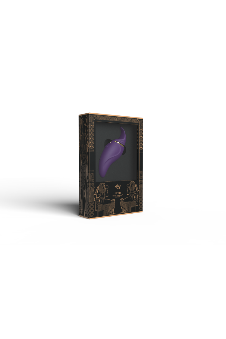 Wielofunkcyjny Wibrator Punktowy Hero Twilight Purple Zalo