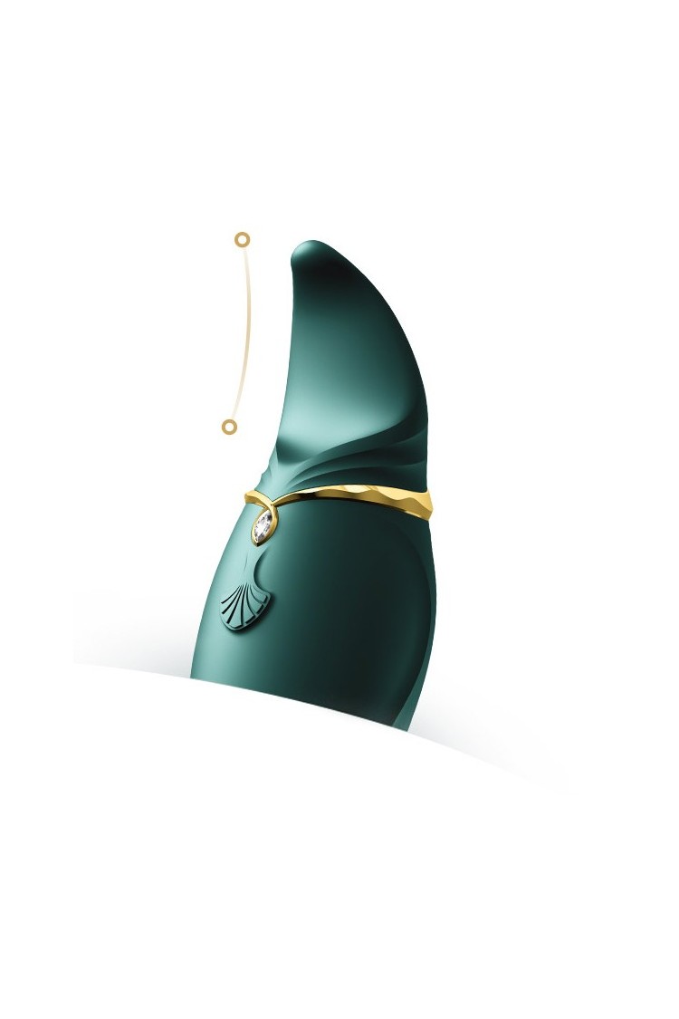 Wielofunkcyjny Wibrator Punktowy Hero Jewel Green Zalo