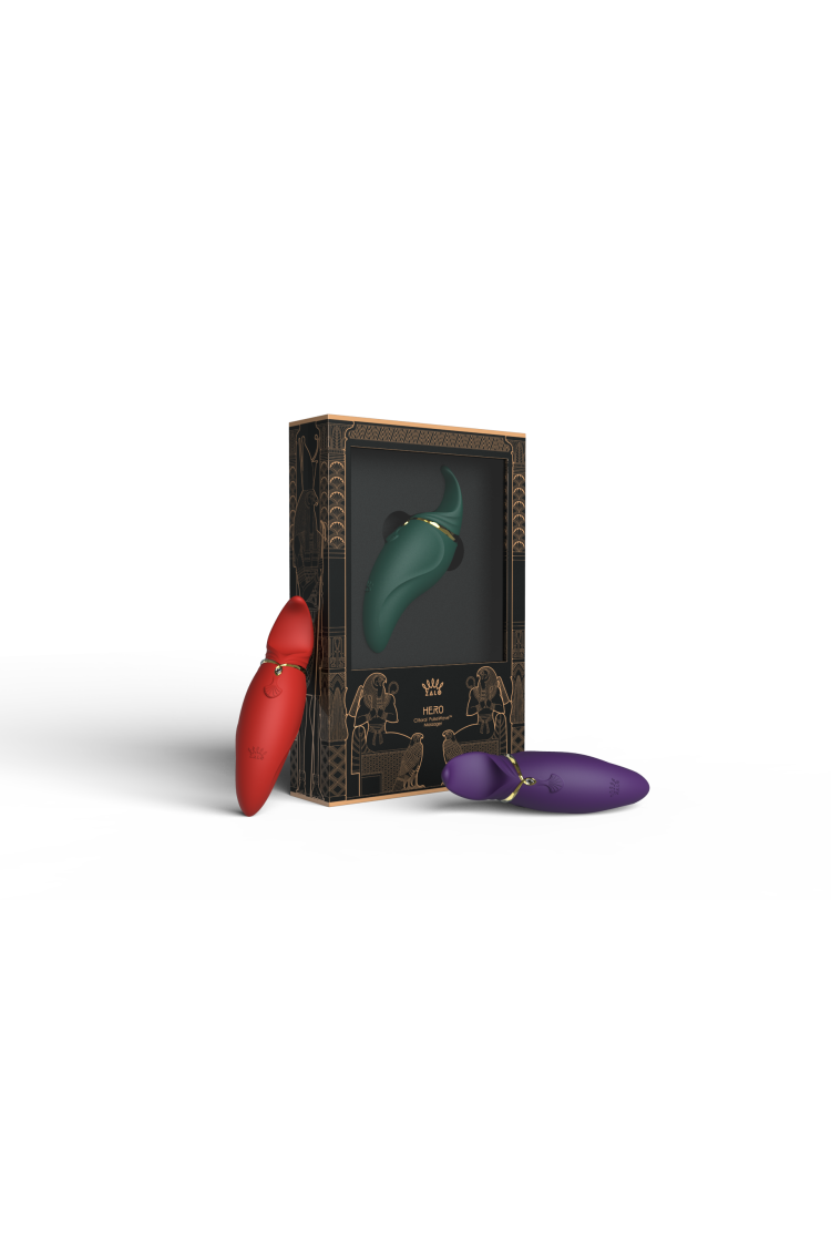 Wielofunkcyjny Wibrator Punktowy Hero Twilight Purple Zalo