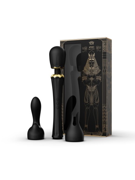 Wibrator Różdżka Kyro Obsidian Black Zalo