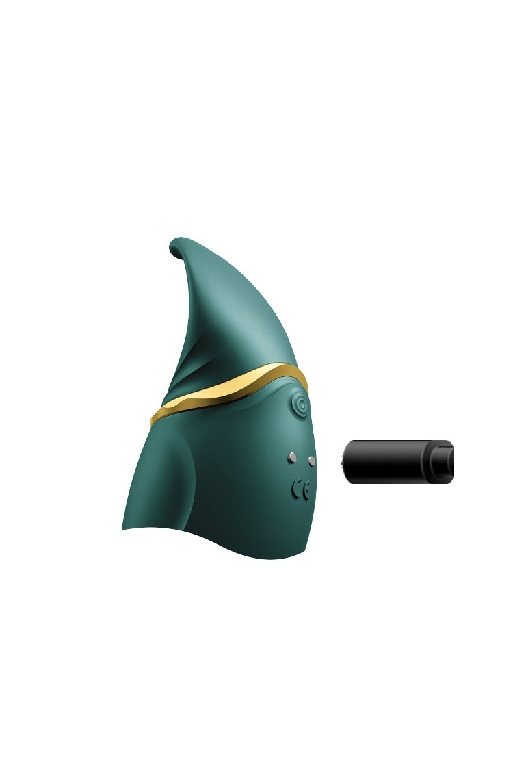 Wielofunkcyjny Wibrator Punktowy Hero Jewel Green Zalo