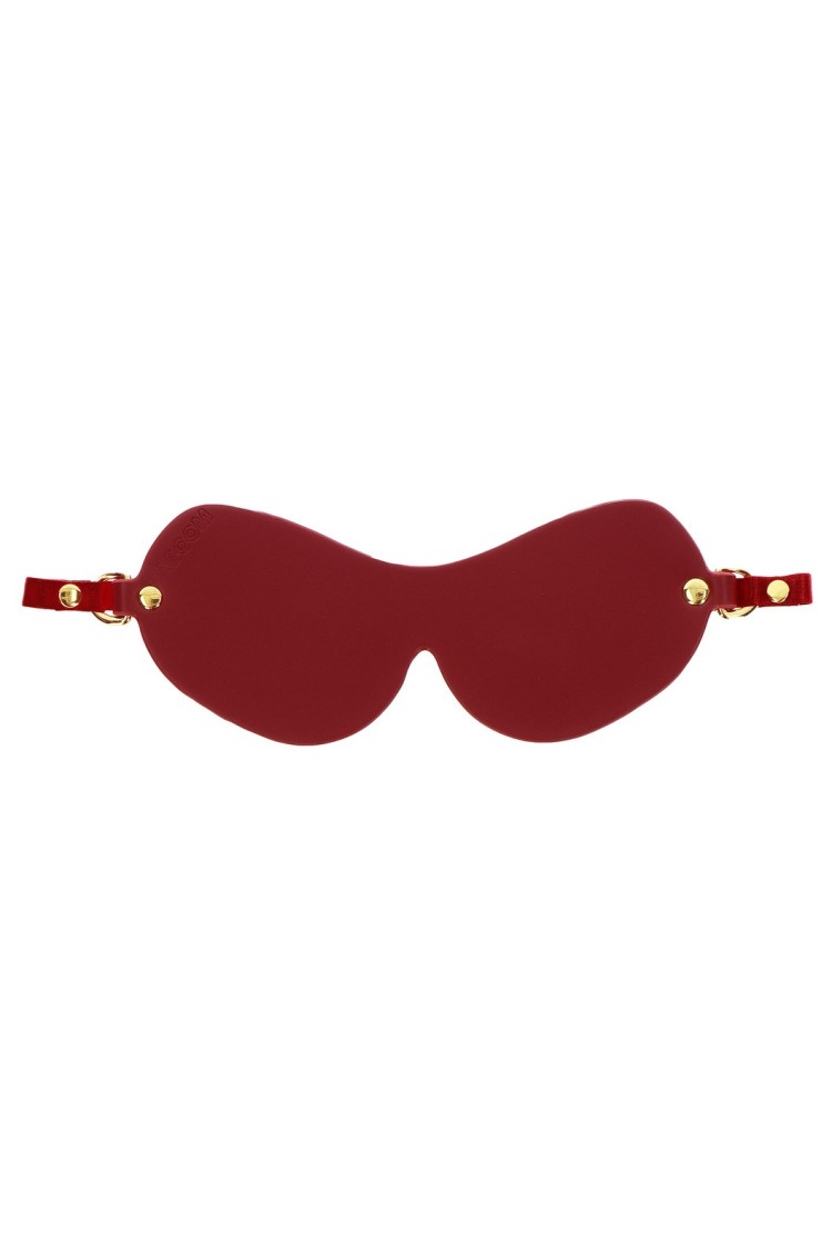 Wegańska Skórzana Opaska Na Oczy Avantgarde Blindfold Taboom