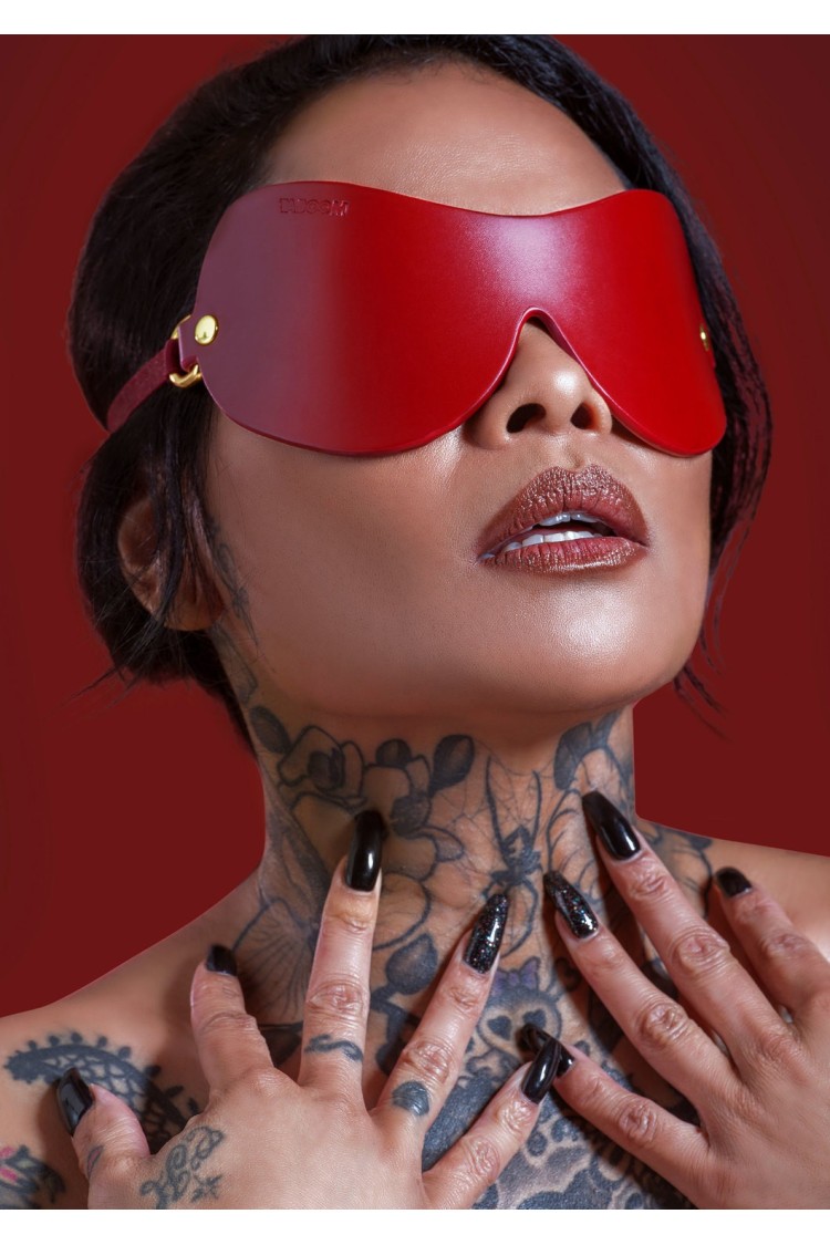 Wegańska Skórzana Opaska Na Oczy Avantgarde Blindfold Taboom