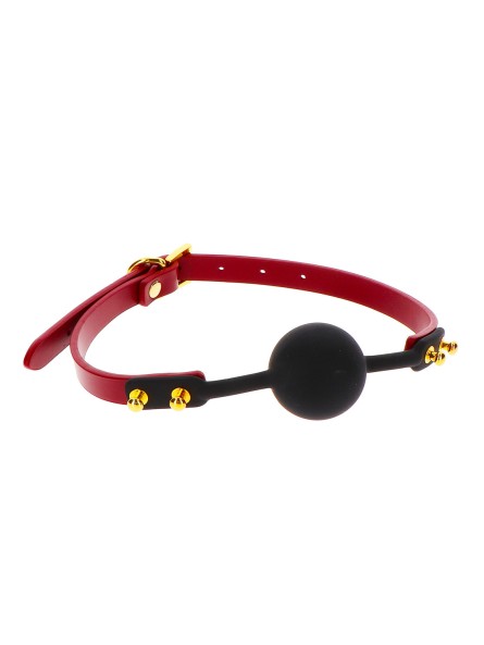 Knebel Z Wegańskim Paskiem Silicone Ball Gag Taboom