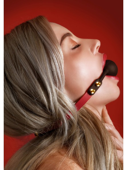 Knebel Z Wegańskim Paskiem Silicone Ball Gag Taboom