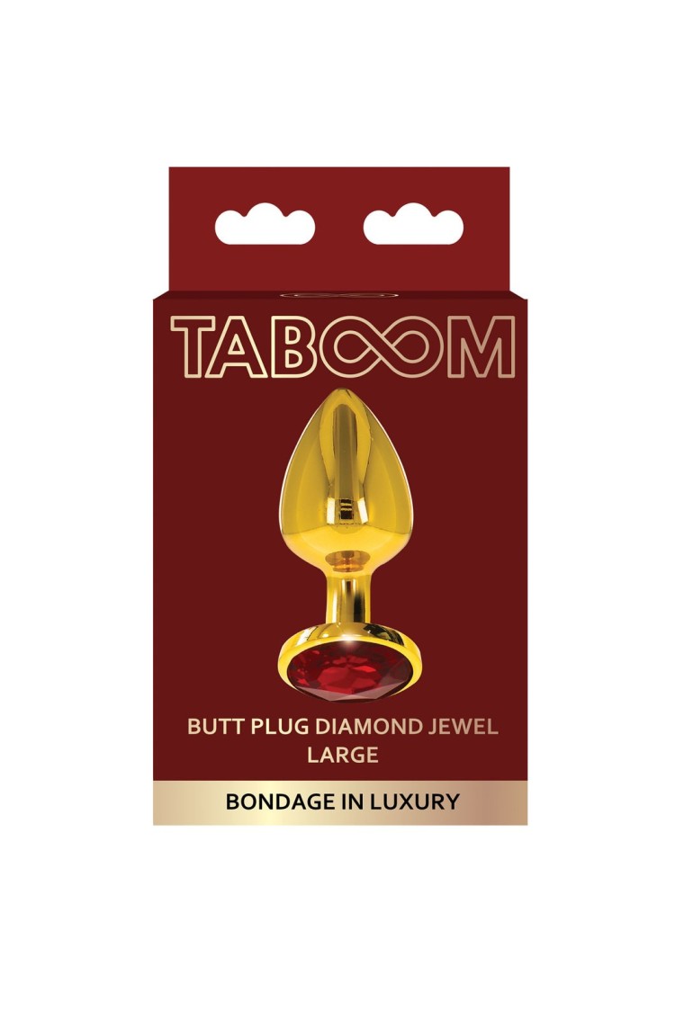 Korek Analny Butt Plug With Diamond Jewel L Taboom