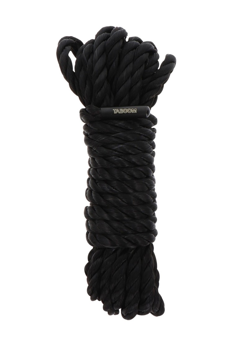 Lina Do Wiązania Bondage Rope 5 Meter 7 Mm Black Taboom