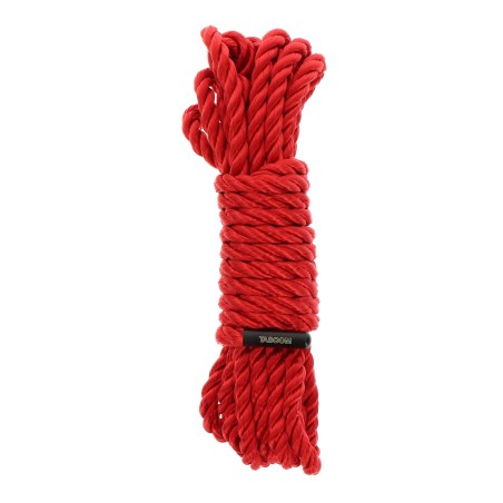 Lina Do Wiązania Bondage Rope 5 Meter 7 Mm Red Taboom