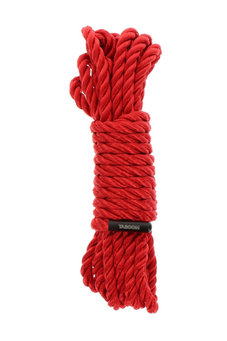 Lina Do Wiązania Bondage Rope 5 Meter 7 Mm Red Taboom