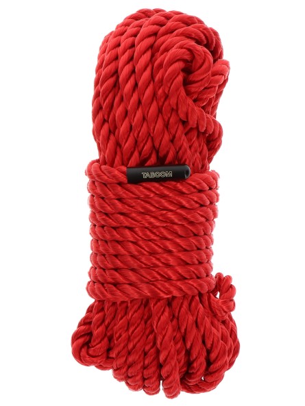 Lina Do Wiązania Bondage Rope 10 Meter 7 Mm Red Taboom