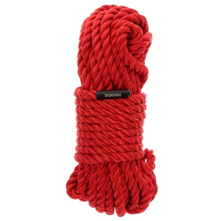 Lina Do Wiązania Bondage Rope 10 Meter 7 Mm Red Taboom