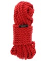 Lina Do Wiązania Bondage Rope 10 Meter 7 Mm Red Taboom