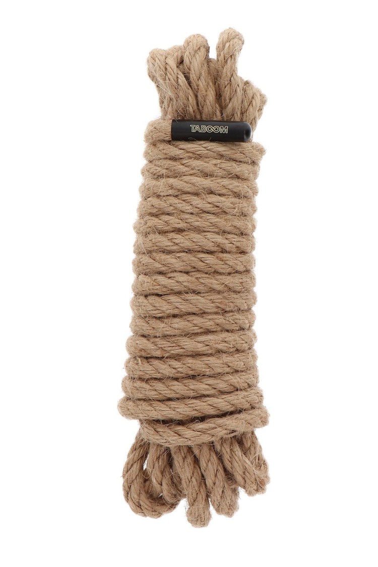 Konopna Lina Do Wiązania Hemp Rope 5 Meter 7 Mm Nude Taboom