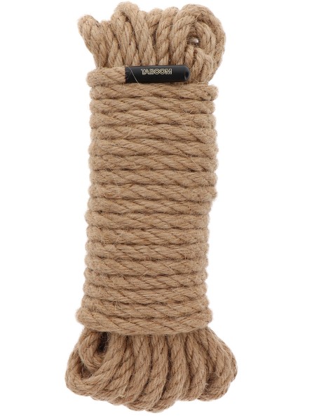 Konopna Lina Do Wiązania Hemp Rope 10 Meter 7 Mm Nude Taboom
