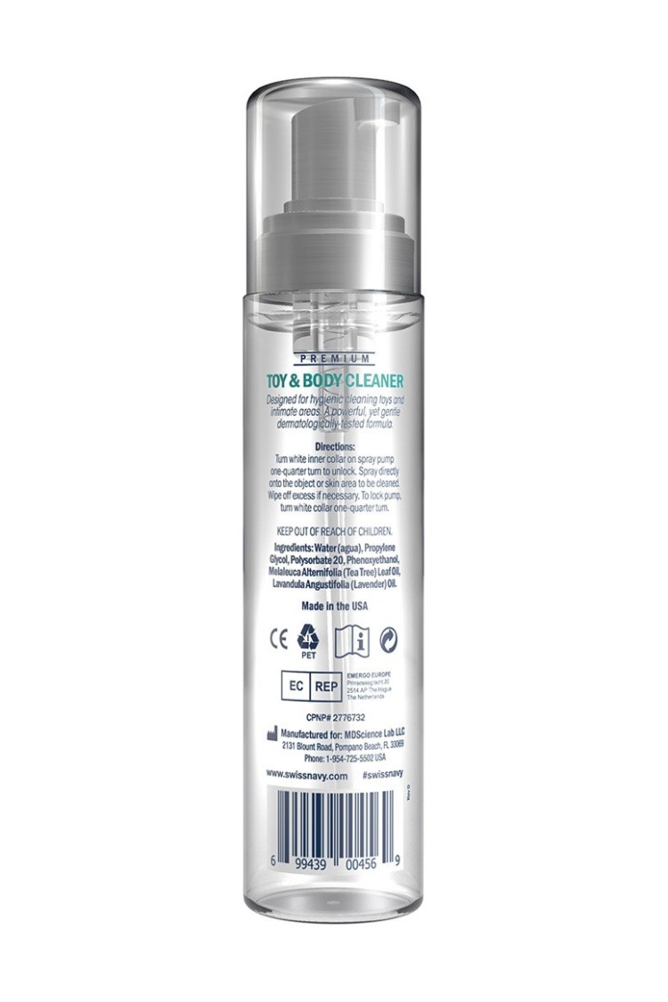 Pianka Antybakteryjna Toy & Body Cleaner Foaming 207Ml Swiss Navy
