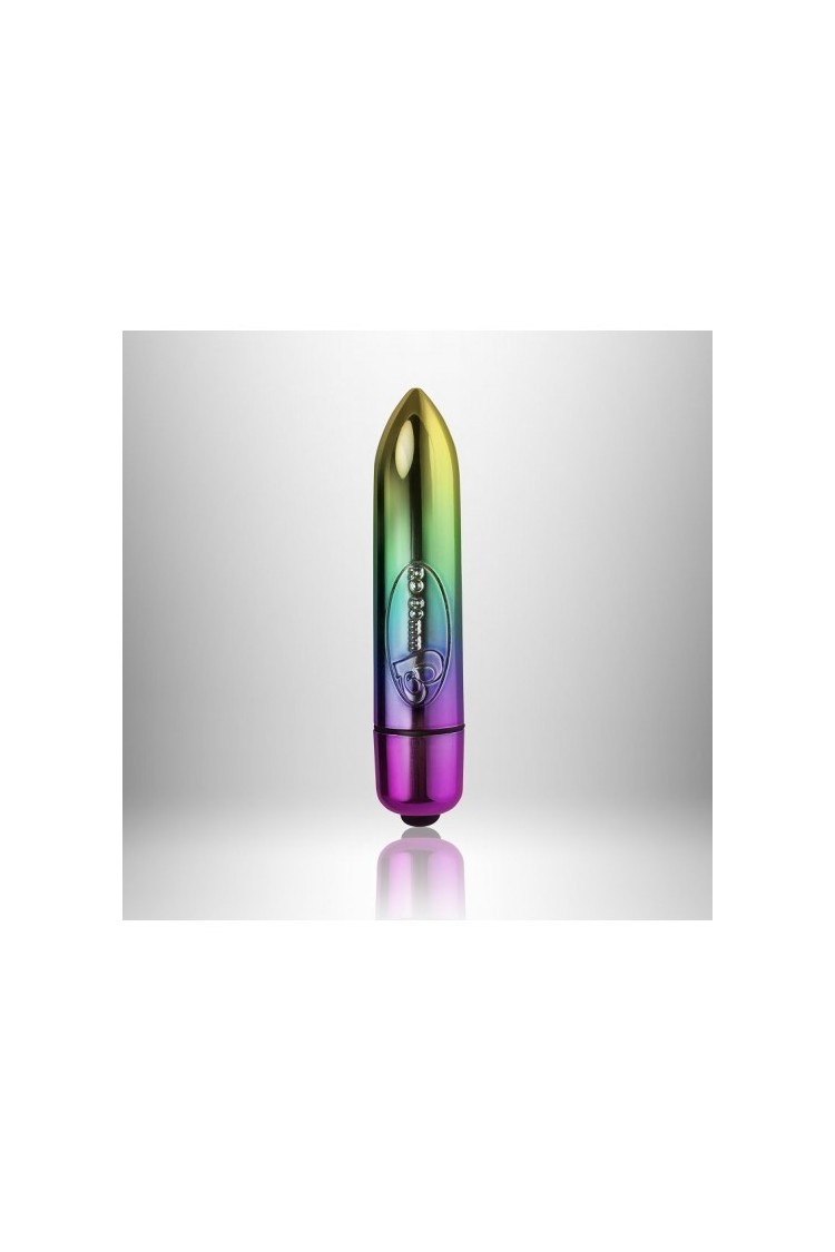 Wibrator Coloured Ro-80 Mm Rainbow Rocks-Off