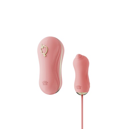 Zestaw Stymulator I Jajeczko Unicorn Strawberry Pink Zalo
