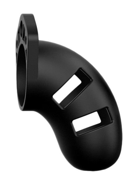 Miękki Silikonowy Pas Cnoty Chastity Model 20 Silicone Cock Cage Black ManCage
