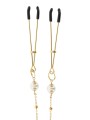Zaciski Na Sutki Tweezers Pearl & Deluxe Chain Taboom