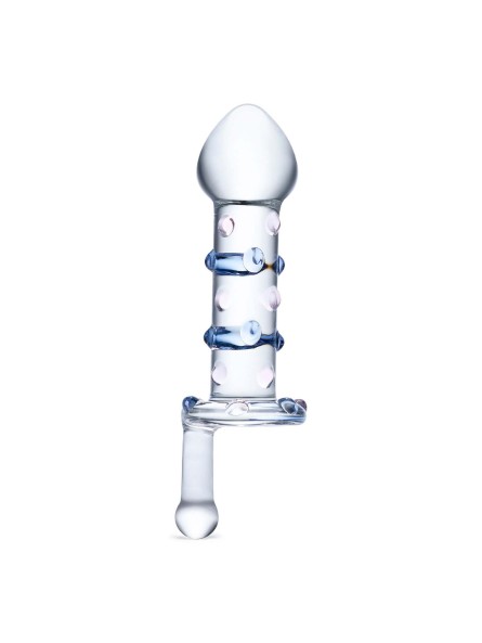 Szklany Korek Z Uchwytem Candy Land Juicer S Dildo Glas