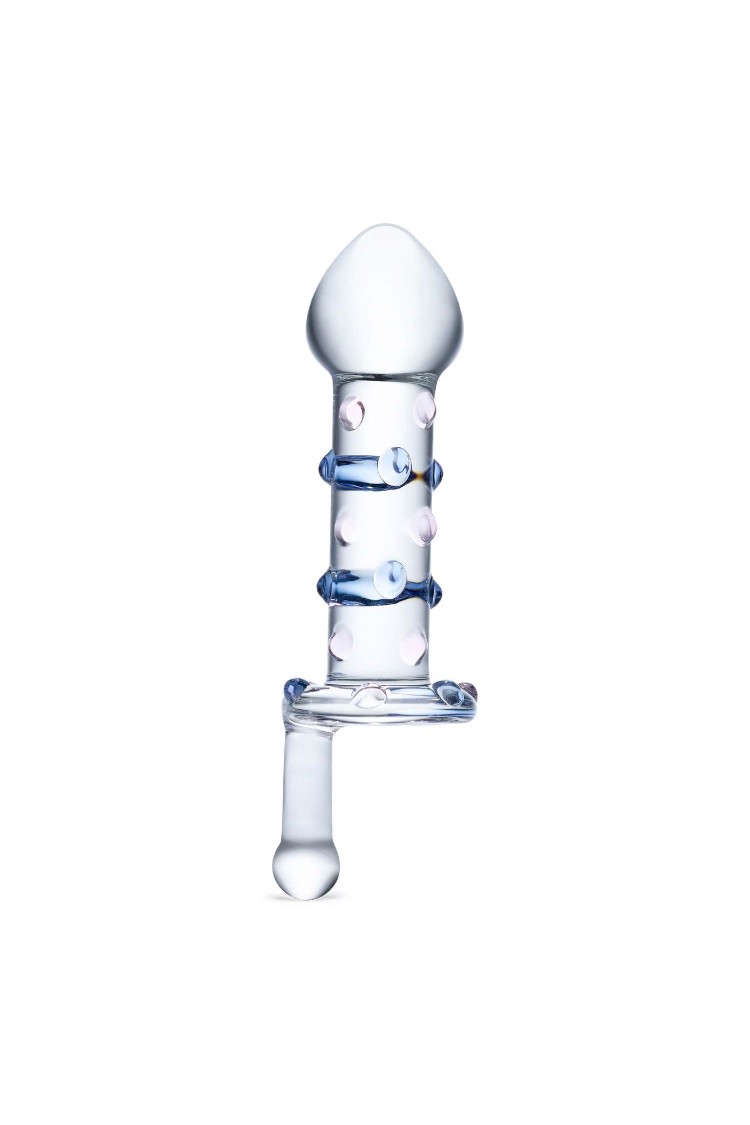 Szklany Korek Z Uchwytem Candy Land Juicer S Dildo Glas