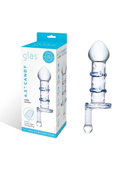 Szklany Korek Z Uchwytem Candy Land Juicer S Dildo Glas