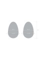 Zestaw Dwóch Szklanych Kulek Gejszy S Yoni Eggs Glas