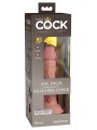 Miękkie Silikonowe Dildo Z Twardszym Rdzeniem 6 Inch Dual Density Silicone Cock Light King Cock
