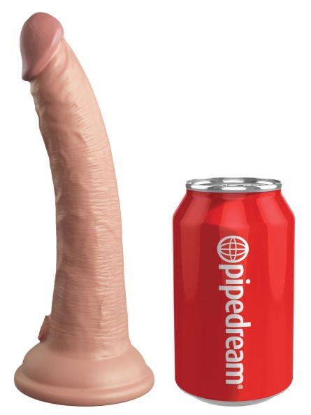 7 Inch Dual Density Silicone Cock Light King Cock