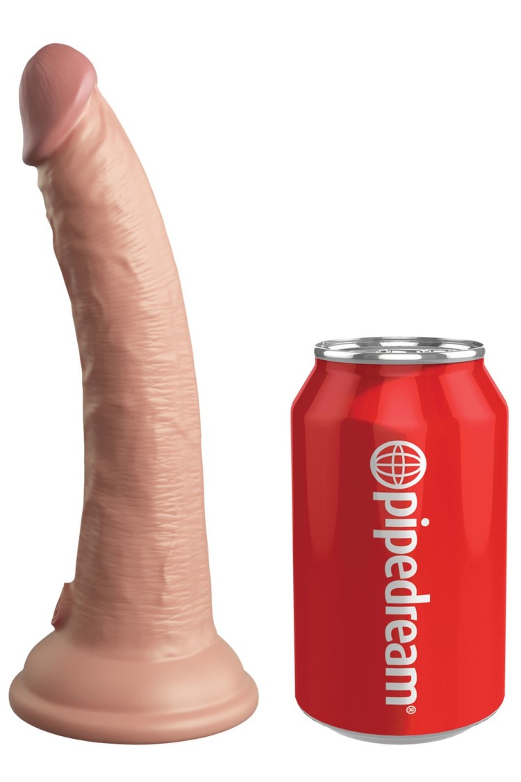 7 Inch Dual Density Silicone Cock Light King Cock