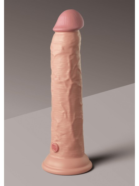 Miękkie Silikonowe Dildo Z Twardszym Rdzeniem 9 Inch Dual Density Silicone Cock Light King Cock