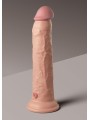 Miękkie Silikonowe Dildo Z Twardszym Rdzeniem 9 Inch Dual Density Silicone Cock Light King Cock