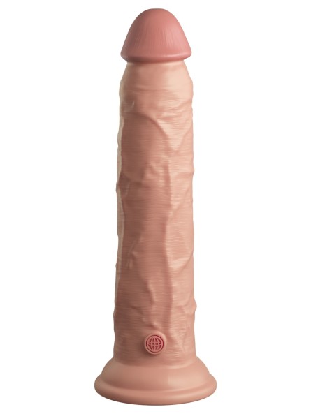 Miękkie Silikonowe Dildo Z Twardszym Rdzeniem 9 Inch Dual Density Silicone Cock Light King Cock