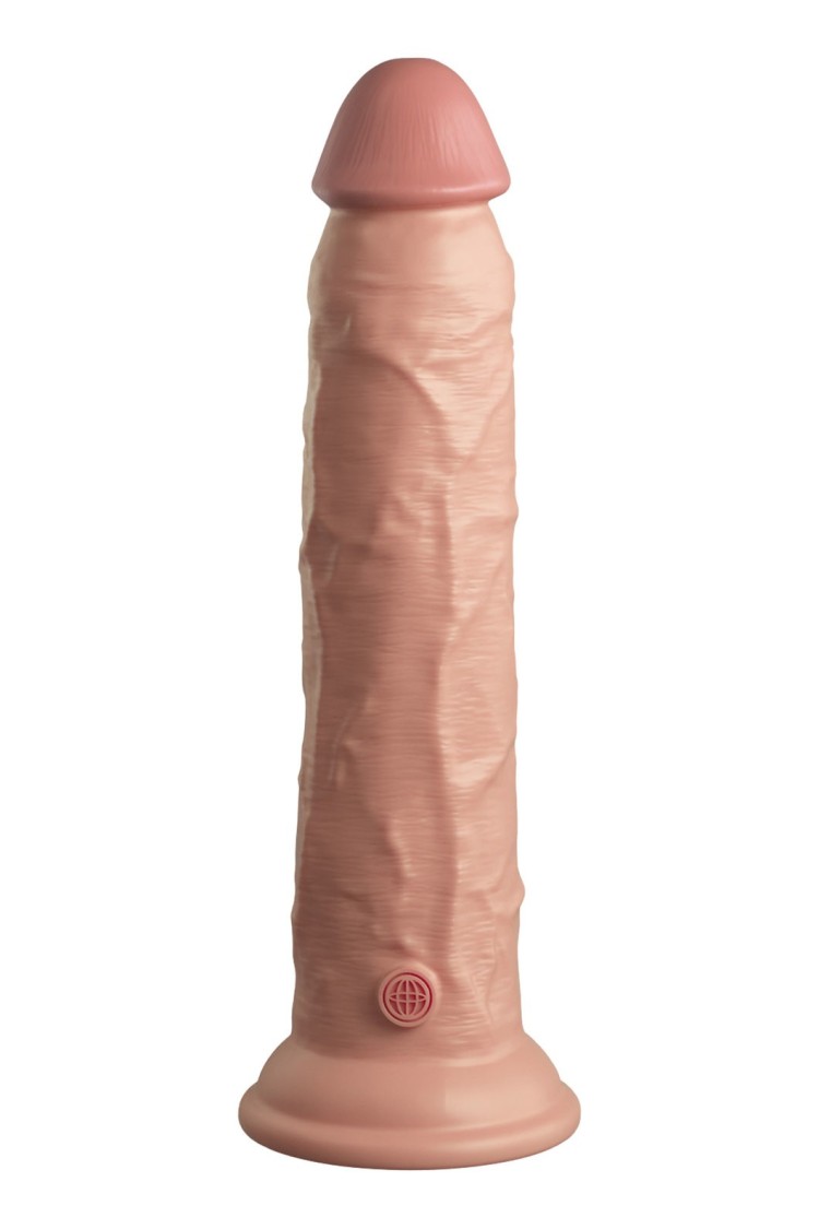 Miękkie Silikonowe Dildo Z Twardszym Rdzeniem 9 Inch Dual Density Silicone Cock Light King Cock