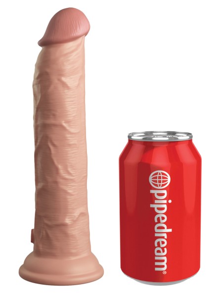 Miękkie Silikonowe Dildo Z Twardszym Rdzeniem 9 Inch Dual Density Silicone Cock Light King Cock