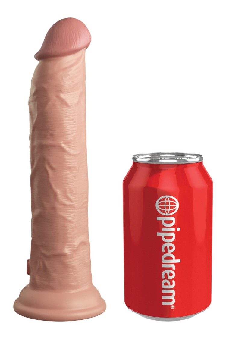 Miękkie Silikonowe Dildo Z Twardszym Rdzeniem 9 Inch Dual Density Silicone Cock Light King Cock