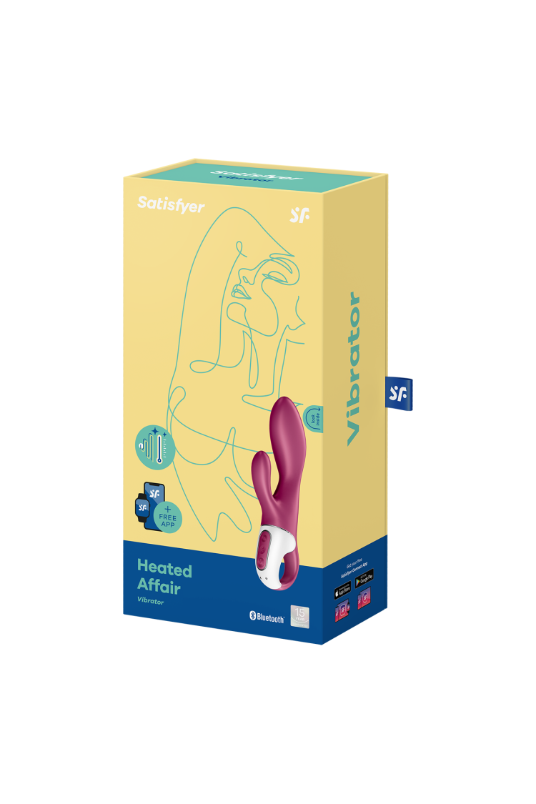 Wibrator Króliczek Heated Affair Connect App Satisfyer