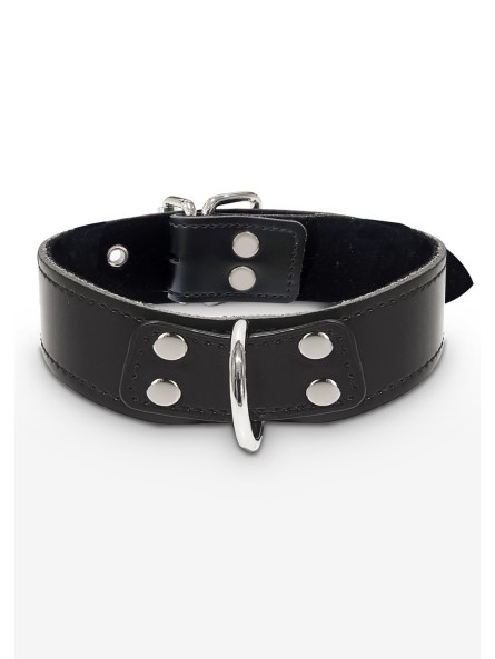 Obróżka Elegant D-Ring Collar Black Taboom