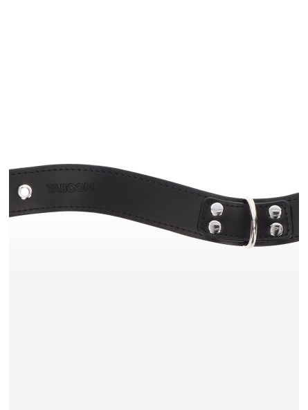 Obróżka Elegant D-Ring Collar Black Taboom