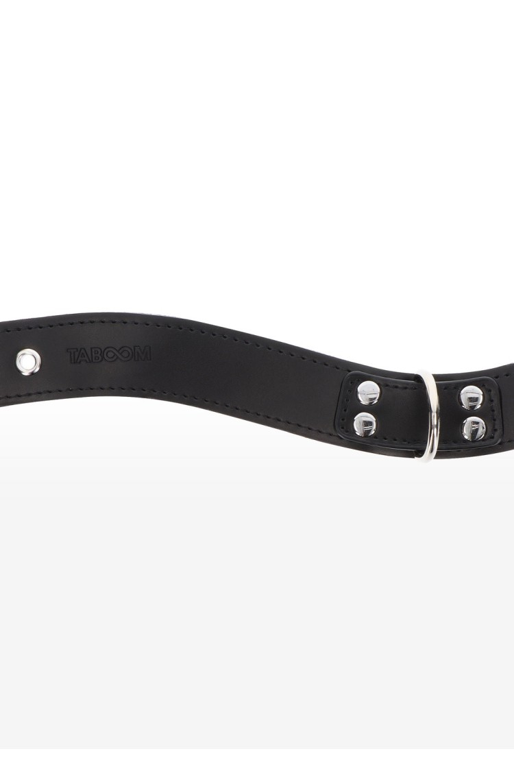 Obróżka Elegant D-Ring Collar Black Taboom