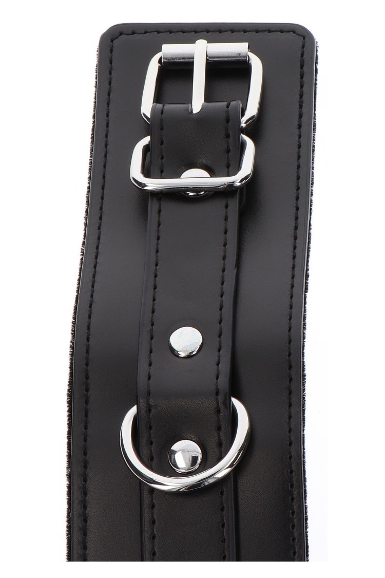 Kajdanki Na Kostki Ankle Cuffs Black Taboom