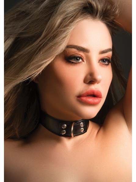 Obróżka Elegant D-Ring Collar Black Taboom