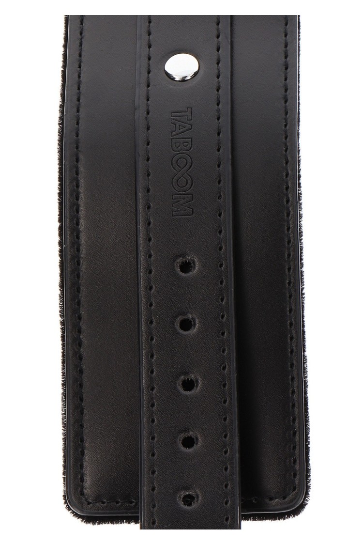 Kajdanki Na Kostki Ankle Cuffs Black Taboom