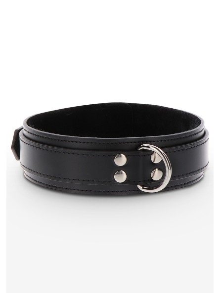 Obróżka Heavy D-Ring Collar Black Taboom