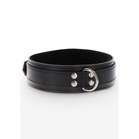 Obróżka Heavy D-Ring Collar Black Taboom