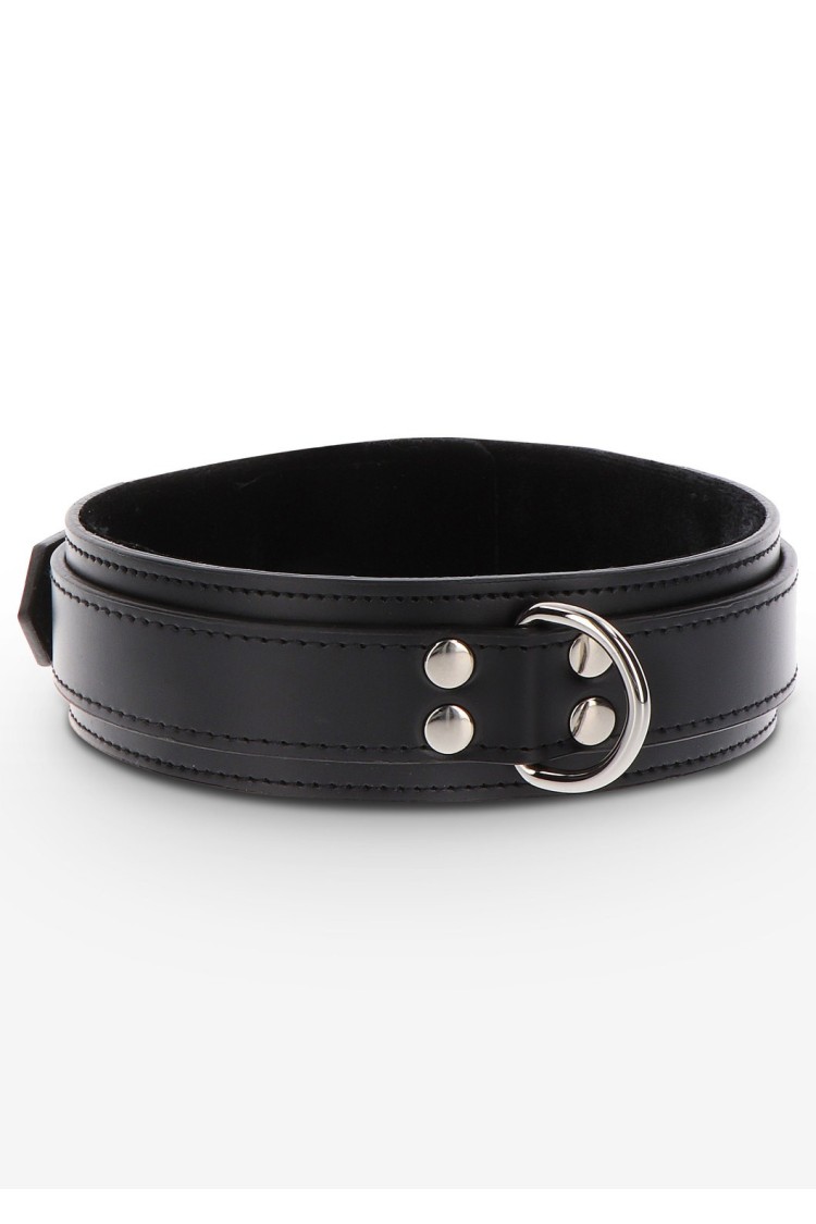 Obróżka Heavy D-Ring Collar Black Taboom